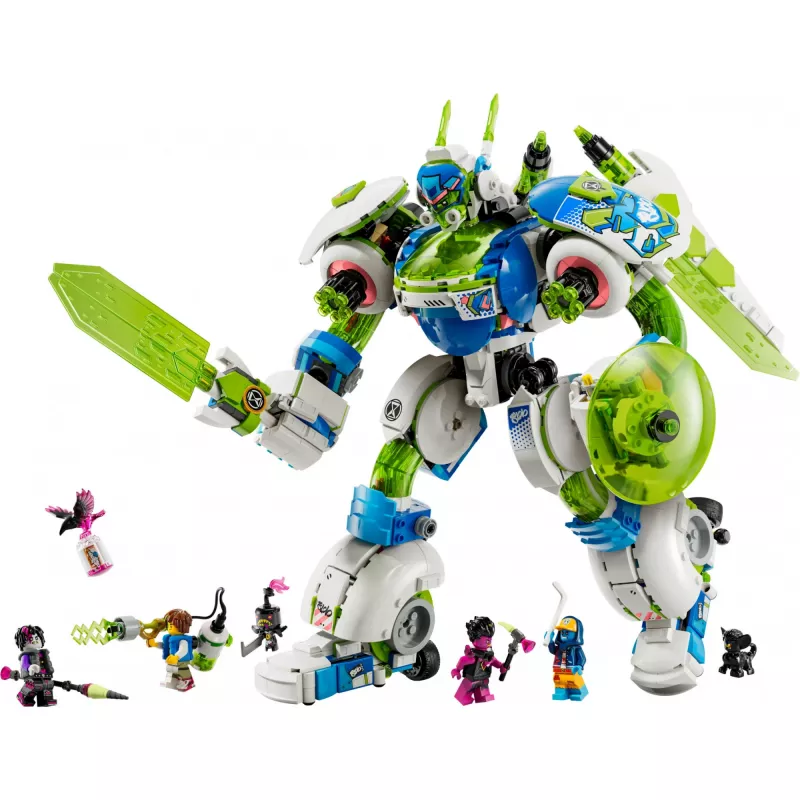 LEGO Mateo un Z-Blob bruņinieka meha komplekts 71485 — minifigūra un būvējams meha rotaļu komplekts