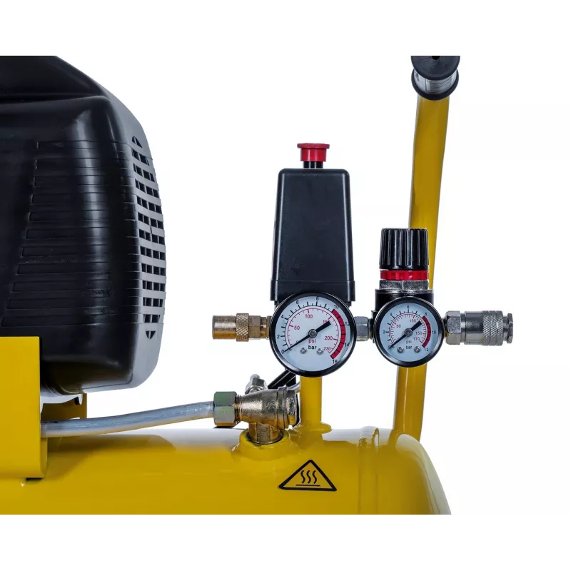 Stanley eļļas kompresors 24 l 1500 W FCCC404STN005 24 l 8 bar komplekts ar 6 daļām