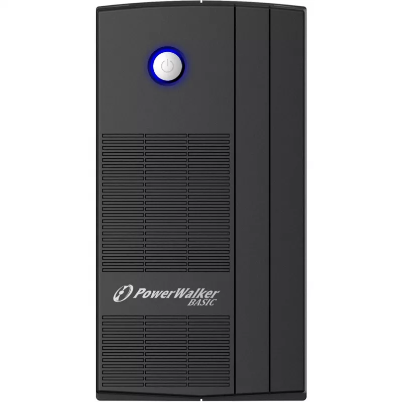 PowerWalker Basic VI 1000 SB Line-Interactive 1000VA 3AC-Outputs torņa melns nepārtrauktās barošanas bloks (UPS) (10121068)