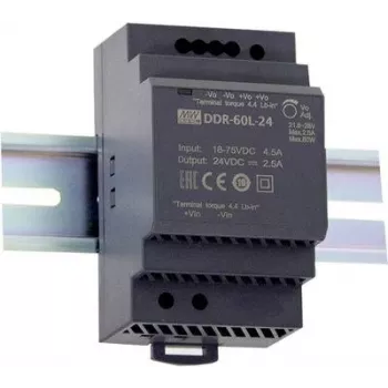 Strāvas adapteris MEAN WELL DDR-60G-24