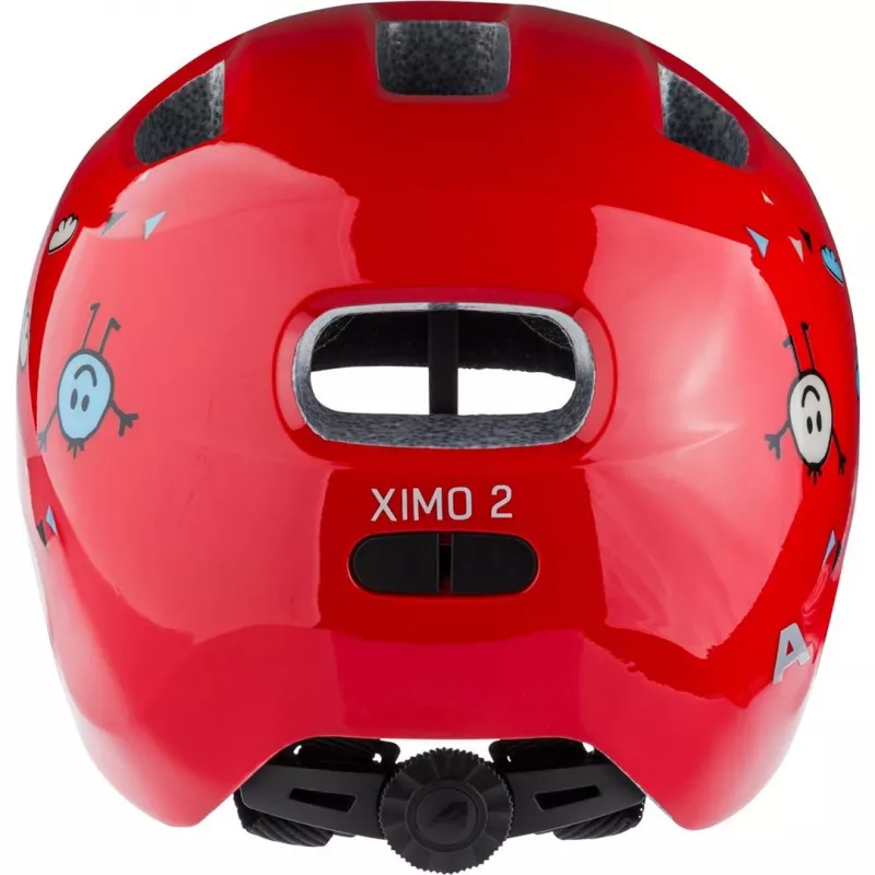 Velosipēda ķivere ALPINA XIMO 2 RED SMILE GLOSS 49-54