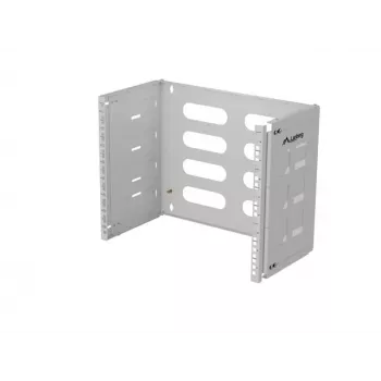 Sienas stiprinājuma 19 collu plaukts LANBERG 8U, dziļums 497×400/240 mm, pelēks