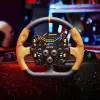 Sim sacīkšu stūres aploks Asetek SimSports GT Rim Closed D ādas oranža