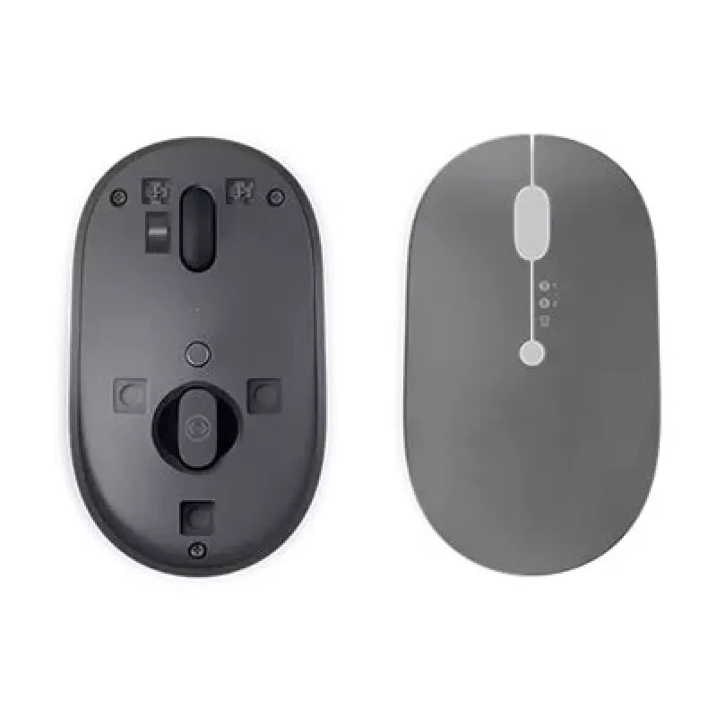 Lenovo Go Wireless Multi Device pele Biroja Piemērota abām rokām RF Wireless + Bluetooth + USB Type-A Optiskā 2400 DPI