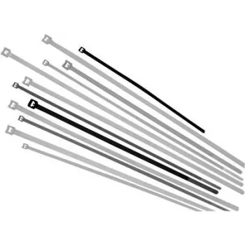 LappKabel Basic Tie kabeļu saite (G x P) 450 mm x 7,8 mm kabeļu saite BASIC TIE 450X7,8 BK Krāsa: melna (UV izturīga) 100 gab. Lapp (61831063)