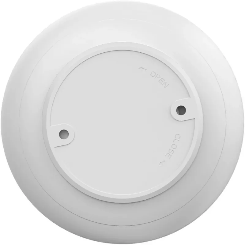 Dūmu detektors EZVIZ CS-T4C — bezvadu ZigBee, 3V litija baterija, 87×35×87 mm, 85 dB, uzstādāms pie virsmas, balts