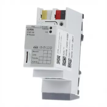 IP maršrutētājs Gira REG 216700 KNX/EIB — modelis 216700, tīkla vārteja