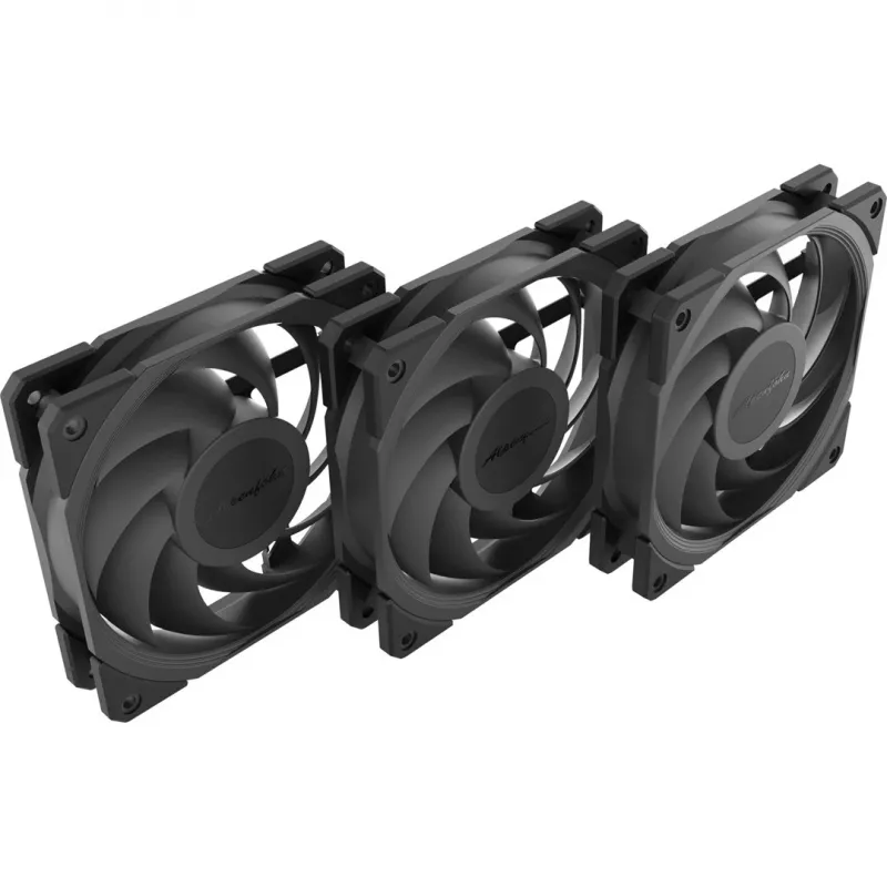 120mm PWM korpusa ventilators EKL Alpenföhn Jetstream 120x120x27, PWM vadība, 27 mm biezums