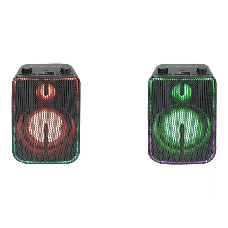Mono Portable Speaker Muse M-1802 DJ Melns