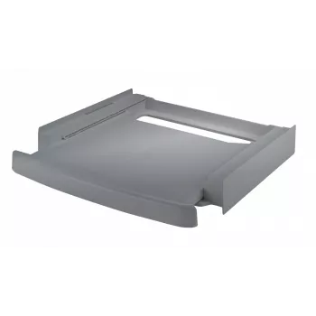 Savienotājs kraušanas komplektam WHIRLPOOL C00855467 60 x 60 cm veļas mazgājamai mašīnai un žāvētājam, izvelkamais plaukts, siksna un pretslīdes paliktņi
