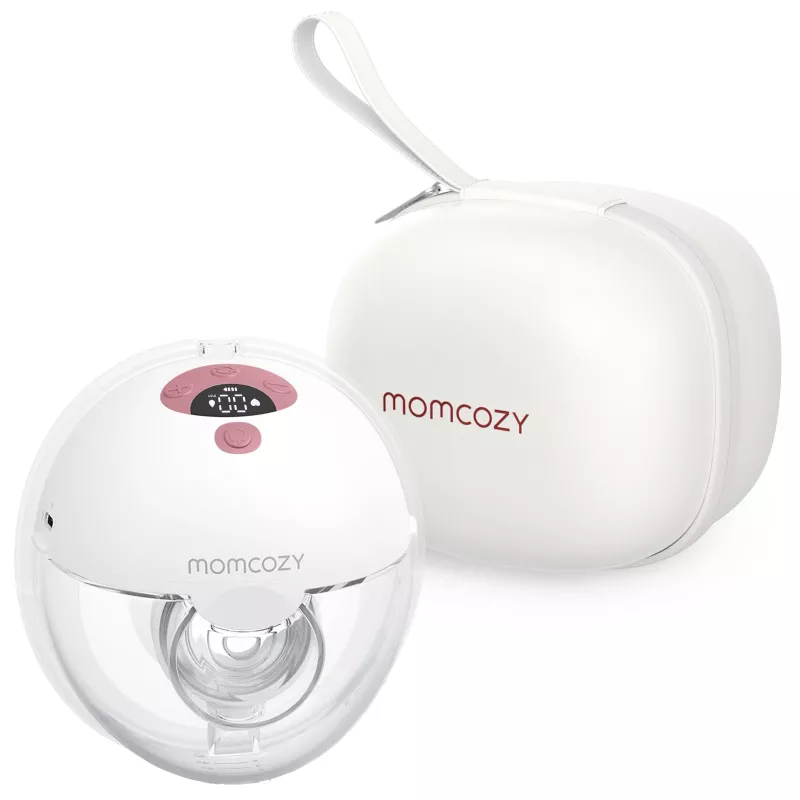 Krūts sūknis MOMCOZY M5 viens sarkans
