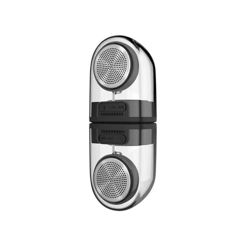 Portable Speaker Devia Crystal series TWS, Melns