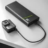 USB kabelis zaļa Cell KABGC19 USB 2.0 2m USB A USB C Melns