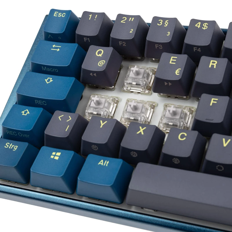 Ducky One 3 SF DayBreak Klaviatūra Spēlēm USB Mehāniska RGB Melna Zila