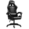 Extralink Gaming | Spēļu krēsls | biroja, grozāms, kausa, melns, G-524