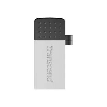 Transcend JetFlash Mobile 380 - USB zibatmiņa - 16GB - USB2.0 - sudraba krāsā (TS16GJF380S)