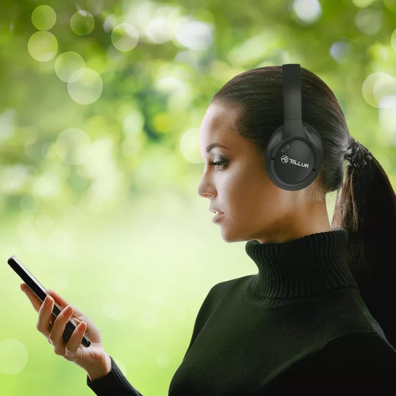 Austiņas Tellur Vibe Bluetooth Over-Ear ANC