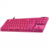 Logitech G PRO X TKL RAPID tastatūra spēlēm USB QWERTY rozā