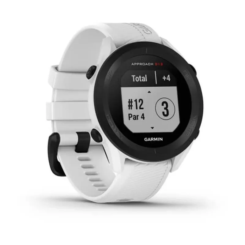 Garmin Approach S12 MIP 43 mm digitāls 175 x 175 pikseļi skārienekrāns melns GPS (satelīts)