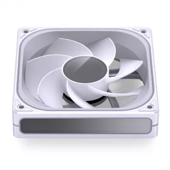 Dzesēšanas ventilators Jonsbo ZB-120 Reverse Blade PWM ARGB 120mm balta, aksiālais ventilators, 120 mm