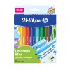 Flomāsteru komplekts Pelikan 822299, 10 krāsas, apaļš uzgalis