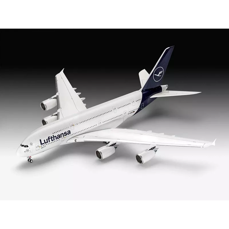 Saliekamais modelis Revell Airbus A380-800 Lufthansa New Livery