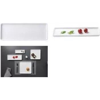 Taisnstūrveida porcelāna šķīvis ritzenhoff & breker SKAGEN 205 x 75 mm, piemērots mazgāšanai trauku mazgājamajā mašīnā