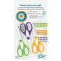 Šķēru komplekts WEDO 77 1933 kancelejas/radošās šķēres Universālas Taisna griezuma 160 mm, 3 gab., daudzkrāsains