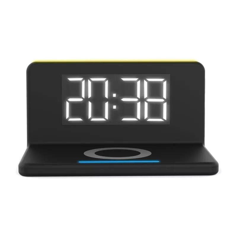 Modinātājpulkstenis Terratec ChargeAir Digital Melns Dzeltens 286141
