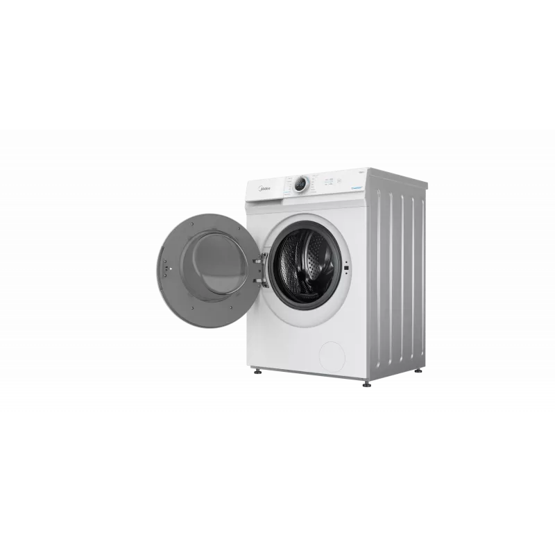 Priekšējās ielādes veļas mašīna Midea MF100W70/W — 7 kg, 1200 RPM, energoefektivitātes klase D, 60 cm platums