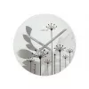 NeXtime pulkstenis 8088 Grass, Ø43 cm, Sienas, Pelēks