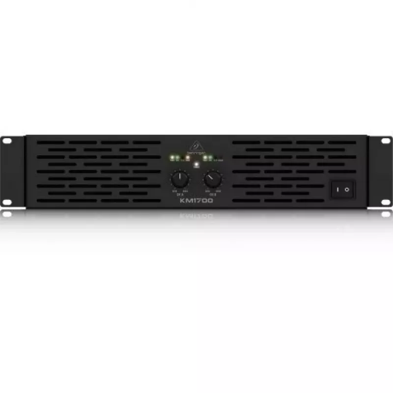 Behringer KM1700 audio pastiprinātājs Izrādēm/skatuvei Melns