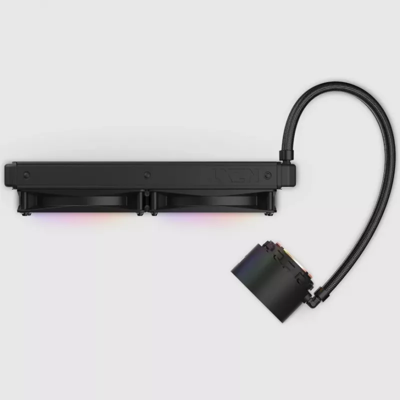 Šķidruma dzesētājs NZXT Kraken Elite 280 RGB 14 cm melns