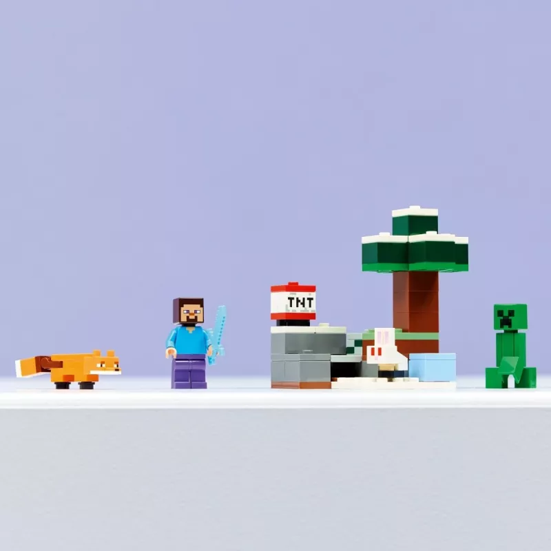 LEGO MINECRAFT 21583 Stīva taigas piedzīvojums