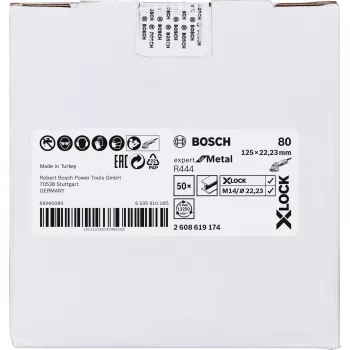 Bosch 2 608 619 174 rotējošais instruments slīpēšanas/slīpēšanas piederums Tērauds Slīpēšanas disks