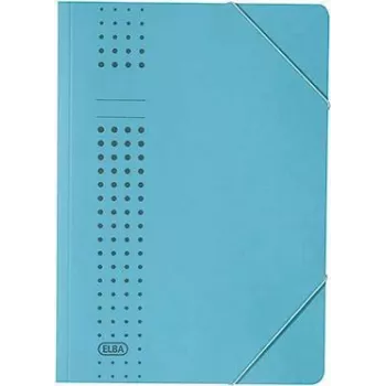 ELBA chic elastīgā mape no kartona, A4, zila (33470 BL) (33470 BL)