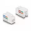 DeLOCK Keystone LSA komplekts RJ45 RJ11 Cat.6 melns klipšu turētājs