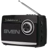Skaļrunis SVEN SRP-155, melns (3W, Bluetooth, FM/AM/SW, USB, microSD, lukturītis, akumulators)