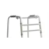 Ritošais rāmis VITEA CARE PPC013VC — 4 riteņu alumīnija rollators, regulējams augstums 81,5–91,5 cm, 8 cm riteņi, platums 550 mm, maks. lietotājs 110 kg