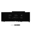 Baterija zaļa Cell DE102V3 priekš DELL Latitude E5250 E5450 E5550, 7.6V 6200mAh LiPo, melna