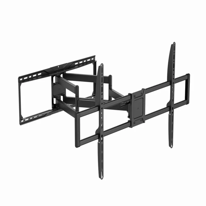Pilnas kustības TV sienas stiprinājums GEMBIRD WM-105ST-01 50–105 collu televizoriem, tērauda regulējams kronšteins, maks. 75 kg, VESA 200x100–900x600