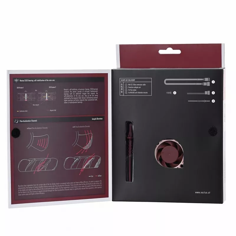 Noctua NF-A4x20 5V 40 mm korpusa ventilators