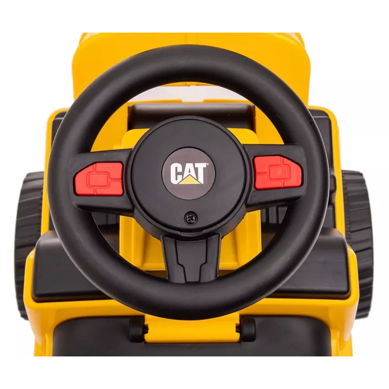 Stumjamais iekrāvējs Milly Mally Ride On CAT Loader – bērnu stumjamā rotaļlieta, modelis 5299
