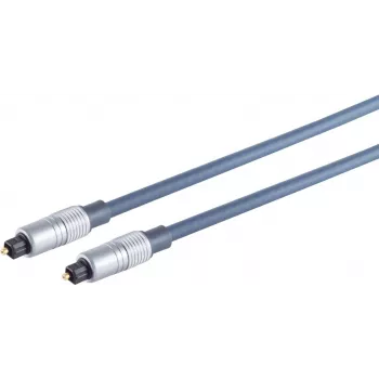 Audio kabelis S/CONN SP69006-0.5 0,5m TOSLINK zils