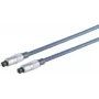 Audio kabelis S/CONN SP69006-0.5 0,5m TOSLINK zils
