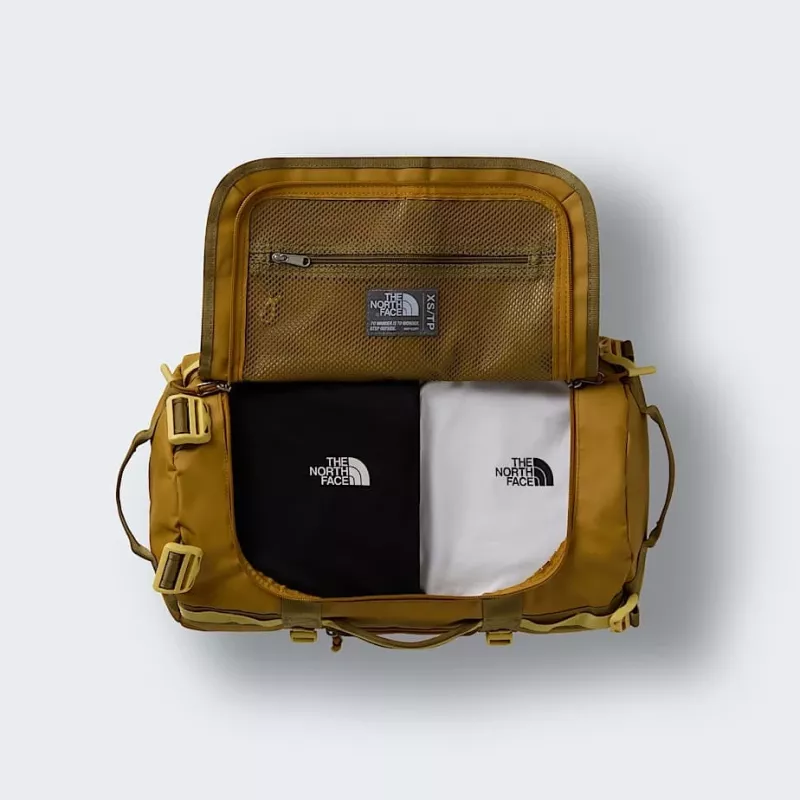 Ceļojumu soma The North Face Base Camp Duffel XS - iedeguma/cedra/medus krāsa