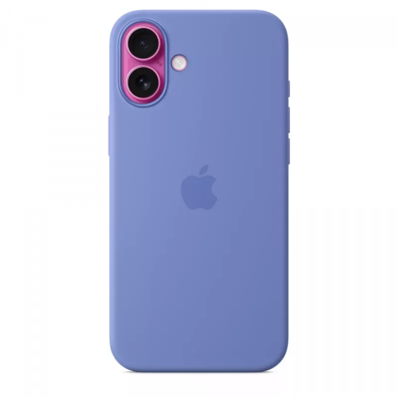 iPhone 16 Plus silikona maciņš ar MagSafe - periwinkle