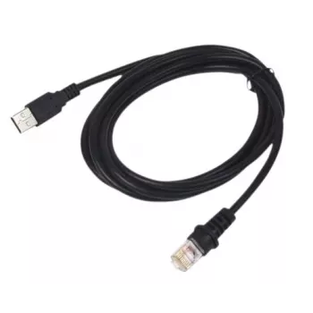 USB kabelis Datalogic 90A052187 Type A Power Over Terminal, vītais, 5 m garš