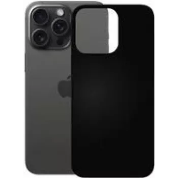 PEDEA Soft TPU vāciņš priekš iPhone 15 Pro Max, Melns (50160982)