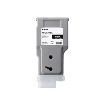 Canon PFI-207 MBK tintes kasetne 1 gab. oriģināla matēta melna